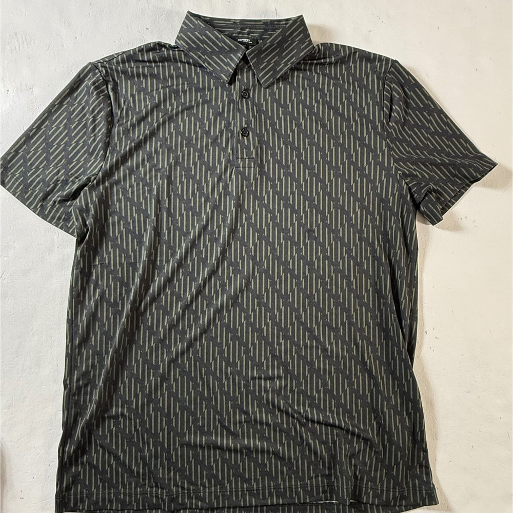 Express Everyday Performance Stretch Polo Men's L… - image 2